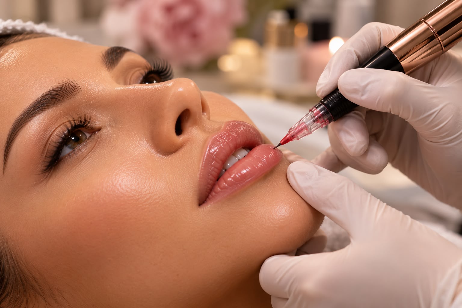 Kosmetische Lippenpflege